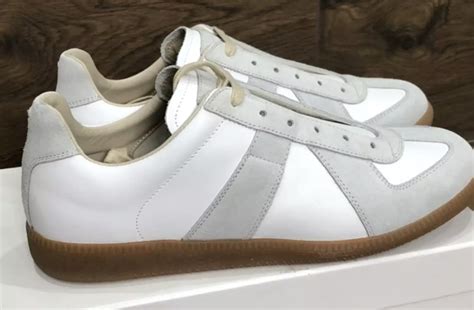 maison margiela gats white